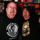 NOV. 18, 2005. CBGB. JOHN HOLMSTRUM AND JOEY RELAXING AT THE BAR.