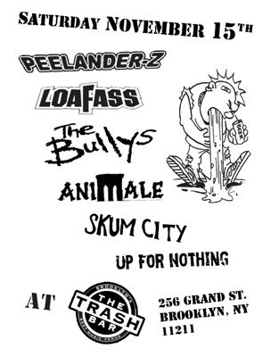 Trash Bar - November 15